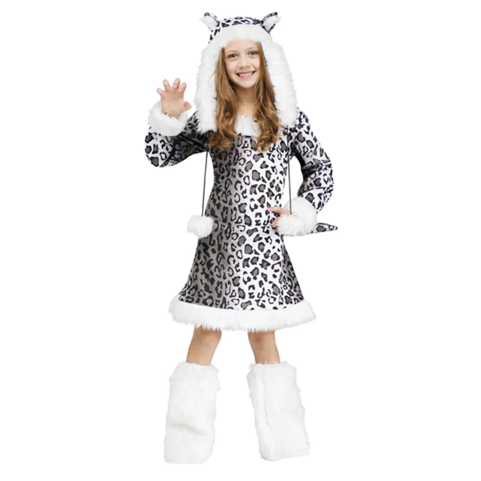 Snow Leopard Child Costume - Size 12-14 (1/PK)