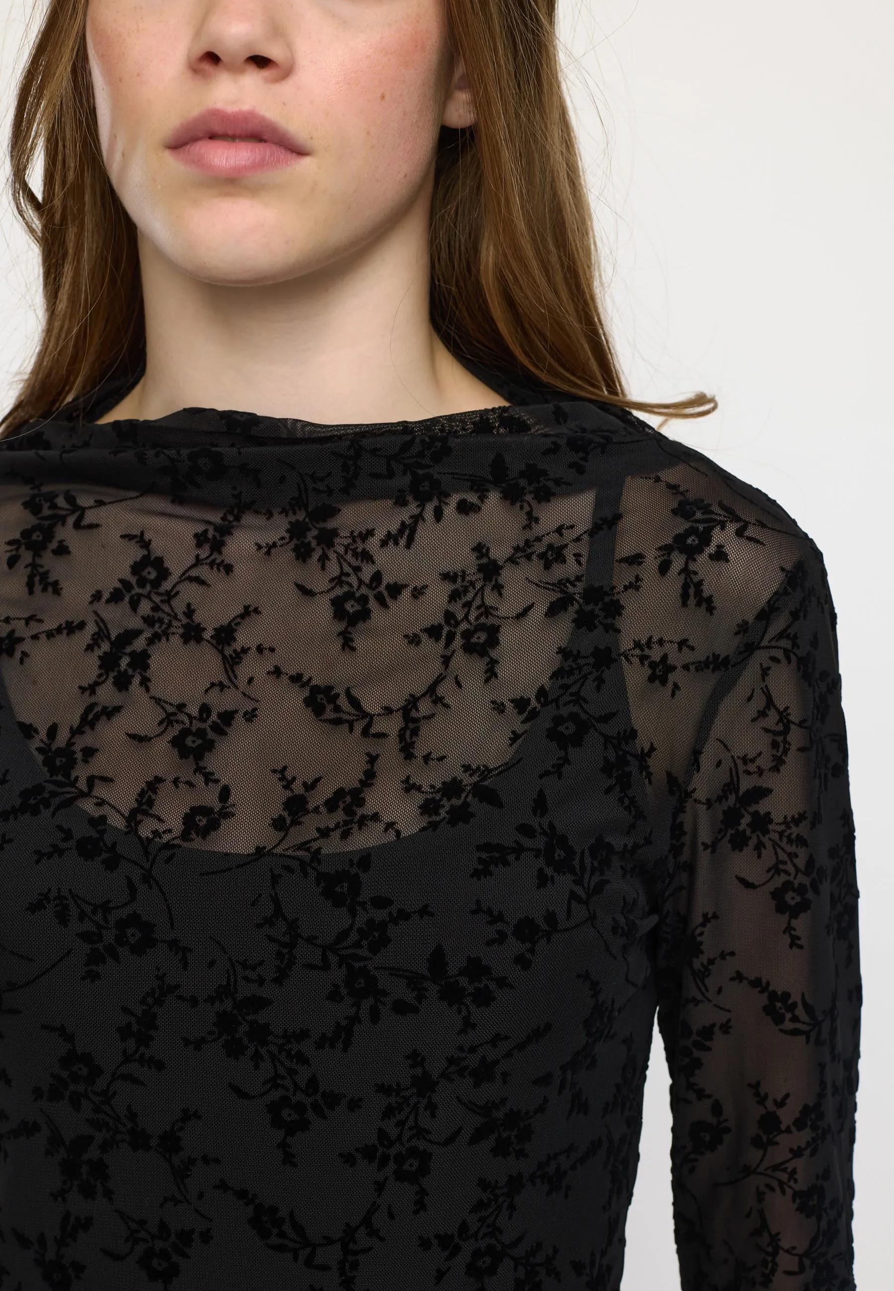 SRTalula Boatneck Top - Black