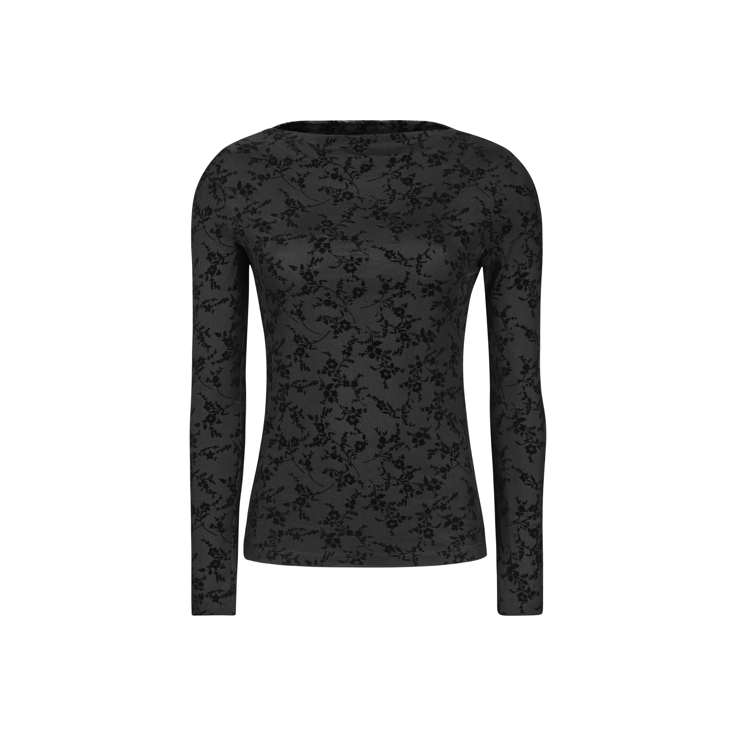 SRTalula Boatneck Top - Black