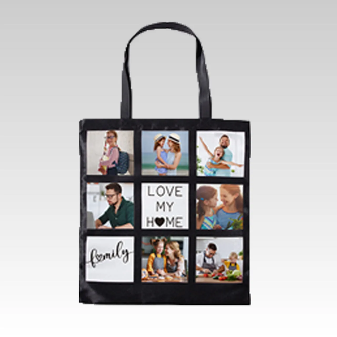 Sublimation 9 Panel Tote Bag