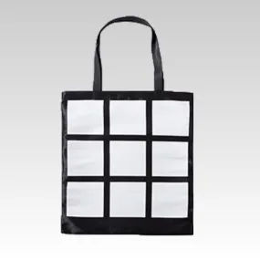 Sublimation 9 Panel Tote Bag