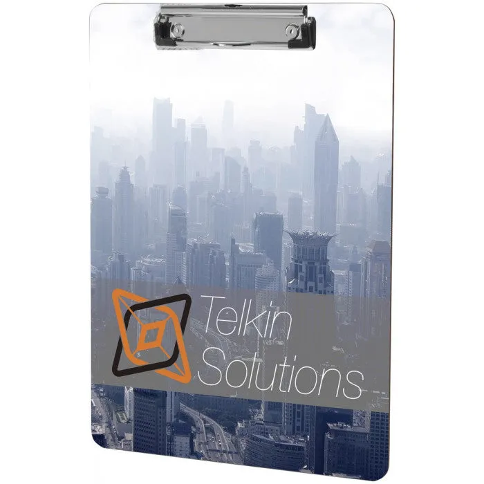 SUBLIMATION 9" X 12-1/2" 2-SIDED CLIPBOARD WITH FLAT CLIP