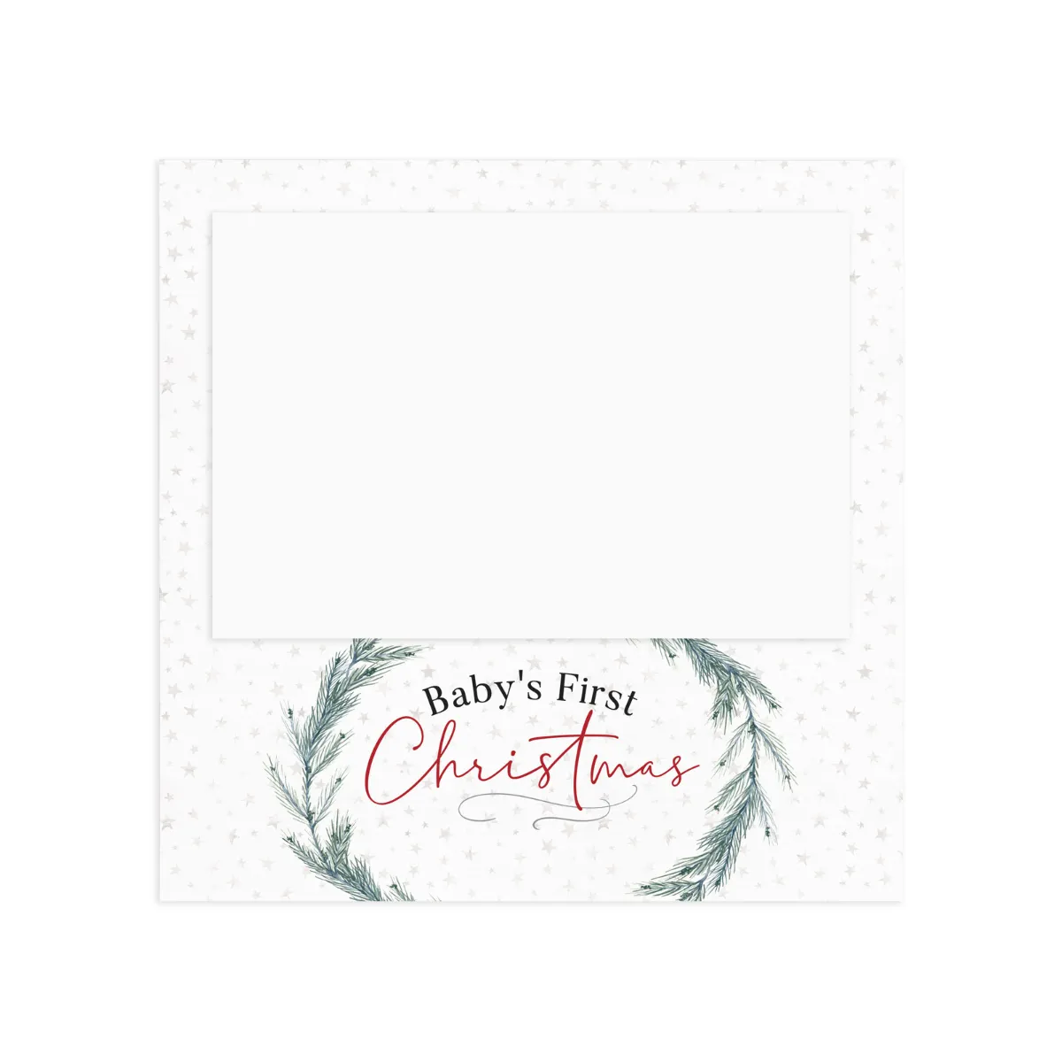 SUBLIMATION BABY'S FIRST CHRISTMAS PHOTO FRAME