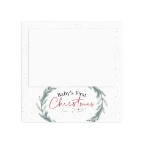 SUBLIMATION BABY'S FIRST CHRISTMAS PHOTO FRAME