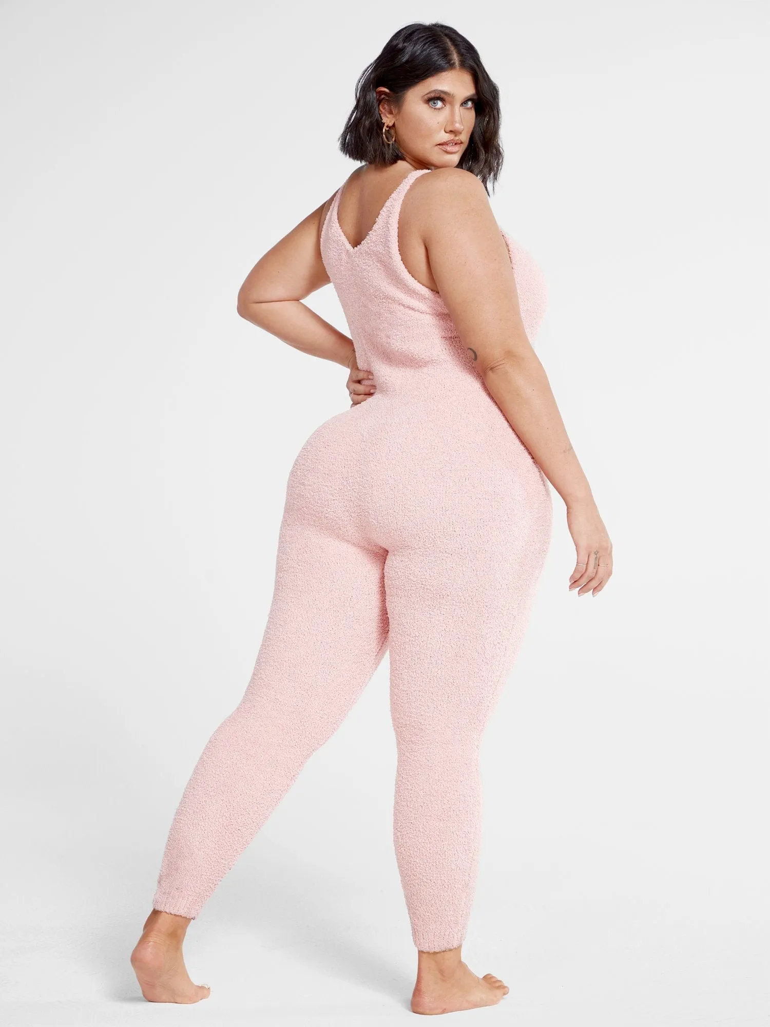 The Cuddle Jumpsuit in Blush