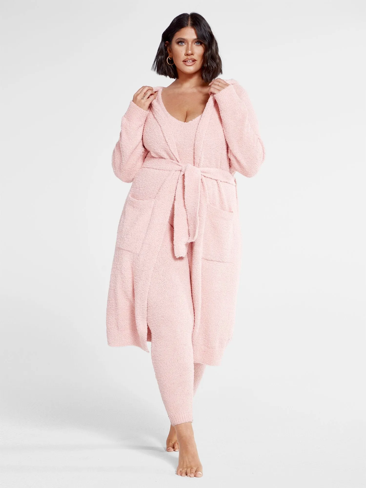 The Cuddle Jumpsuit in Blush