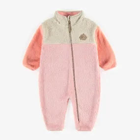 The Jaymes Sherpa Onepiece - Pink - BABY