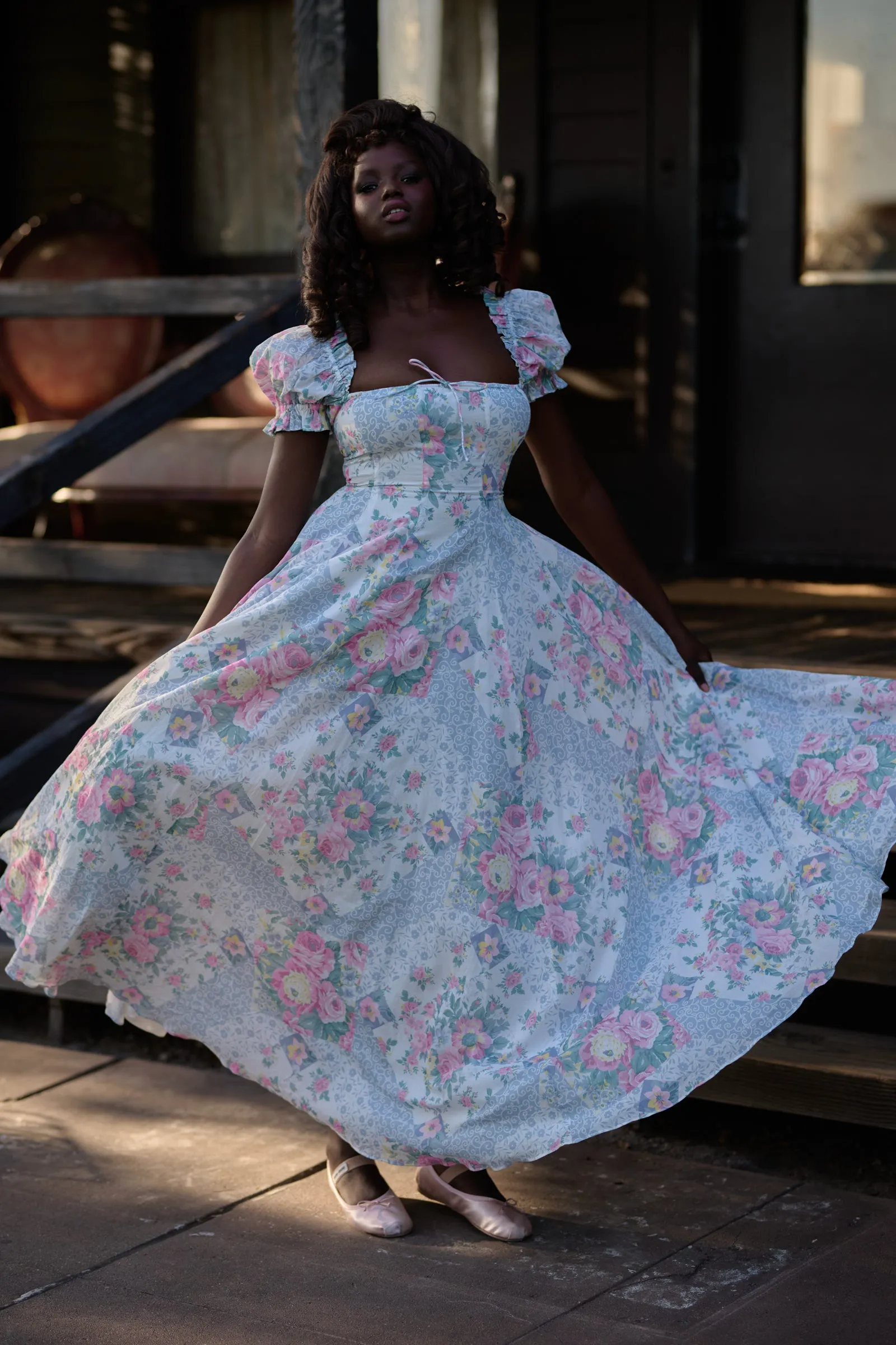 The Picnic Blanket Garden Party Gown