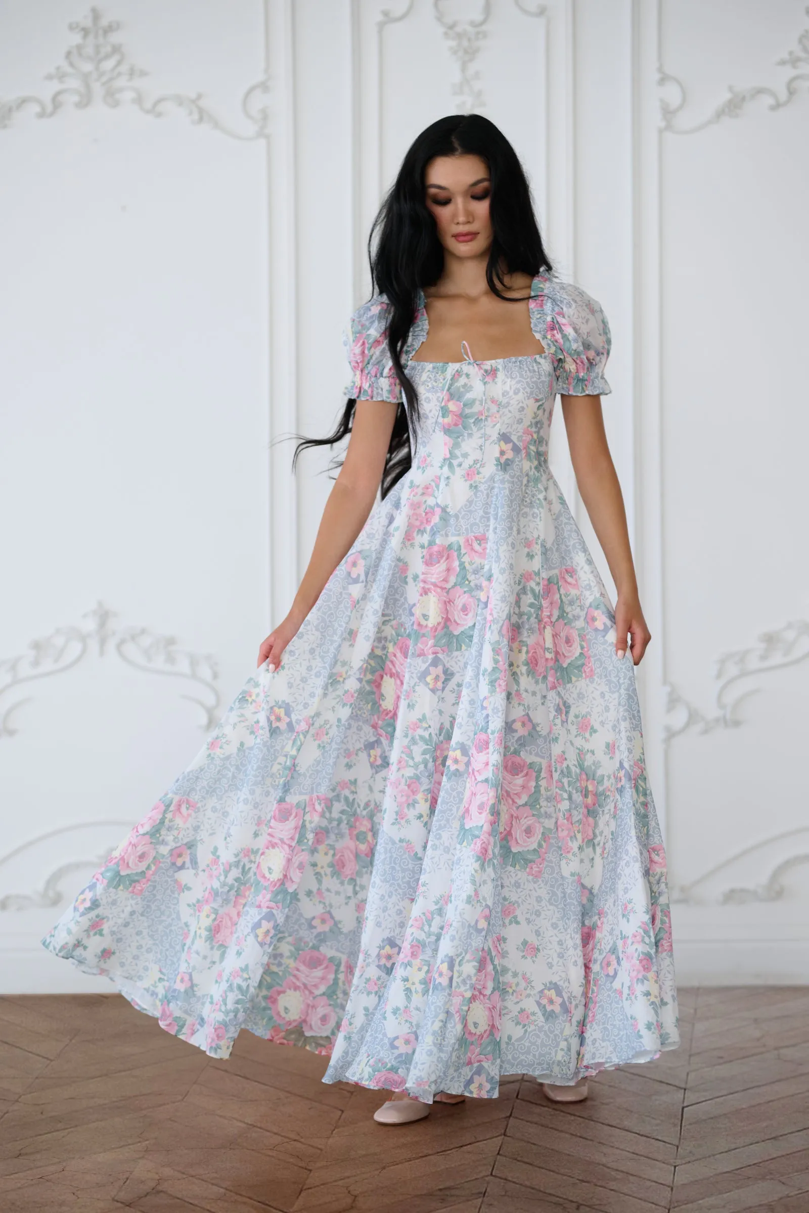 The Picnic Blanket Garden Party Gown