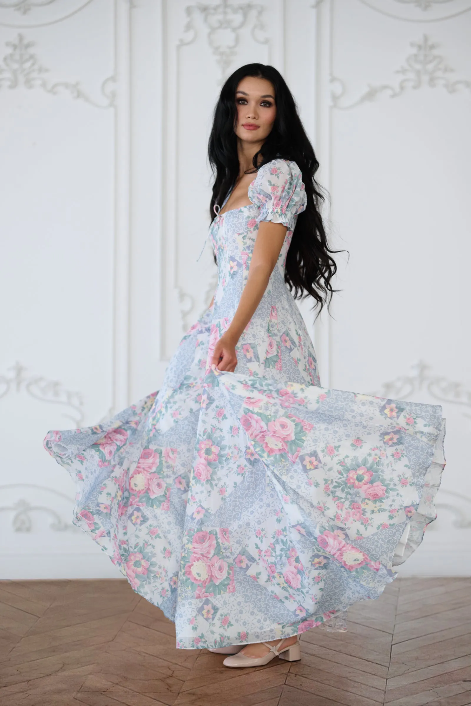 The Picnic Blanket Garden Party Gown