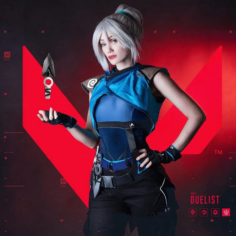 Valorant Jett Cosplay Costume