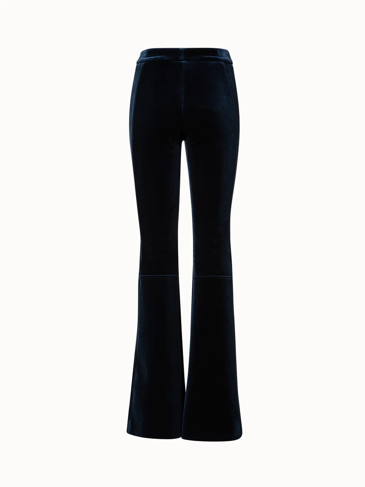 Velvet Neoprene Bootcut Pants