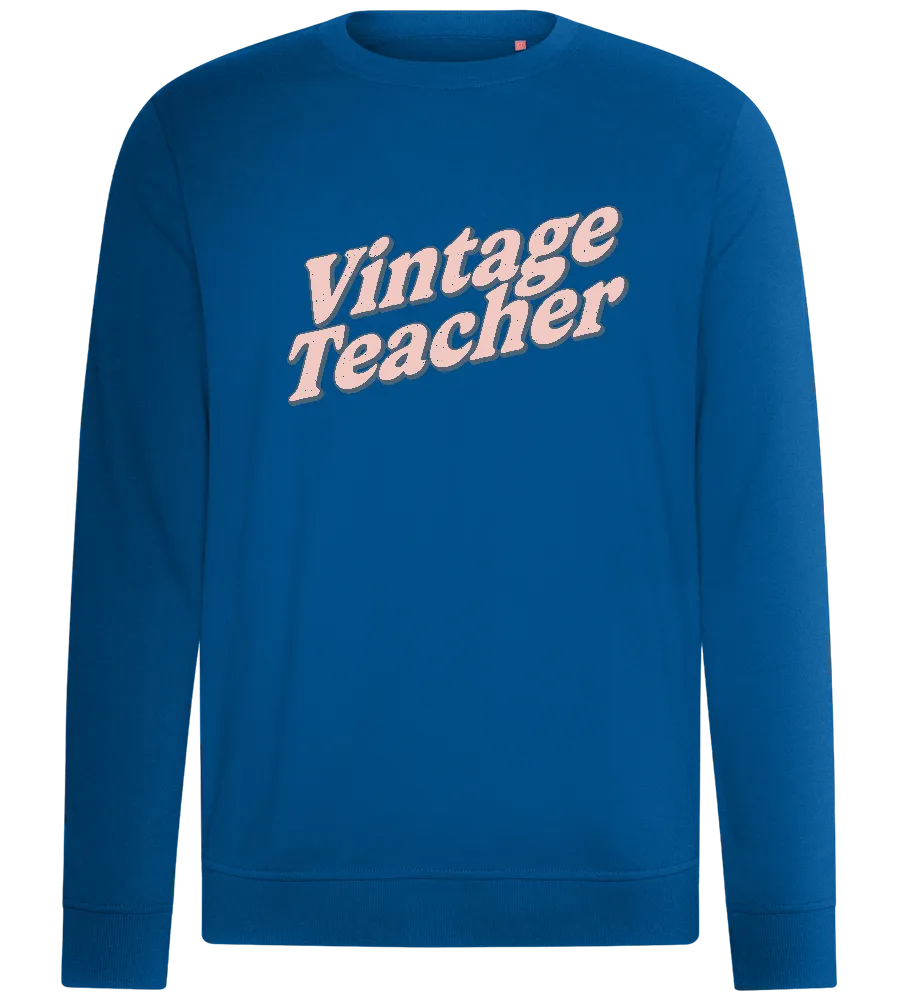 Vintage Teacher Retro Design - Comfort unisex sweater