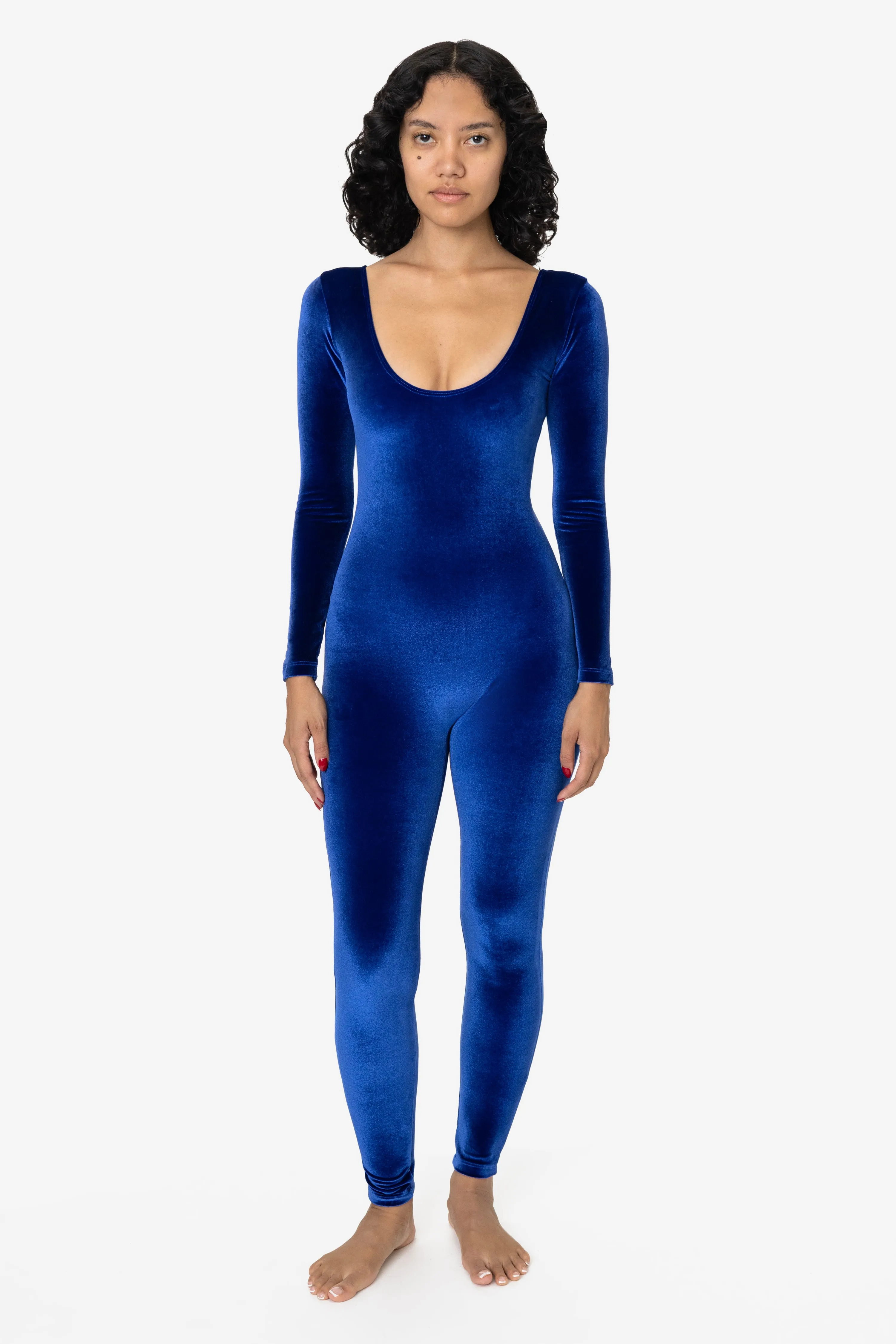 VVT228 - Velvet Long Sleeve Unitard