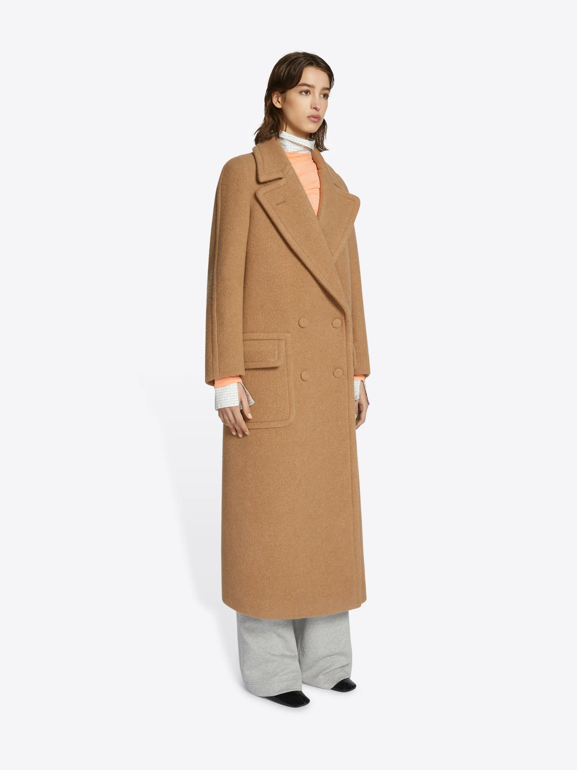 Wool overcoat